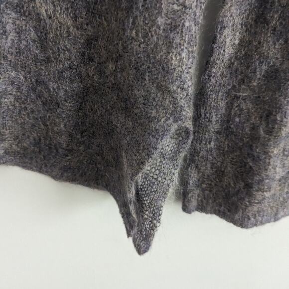 Women's Classiques Entier XS Purple Grey Sweater Mohair Wool Nylon Blend - Picture 4 of 5